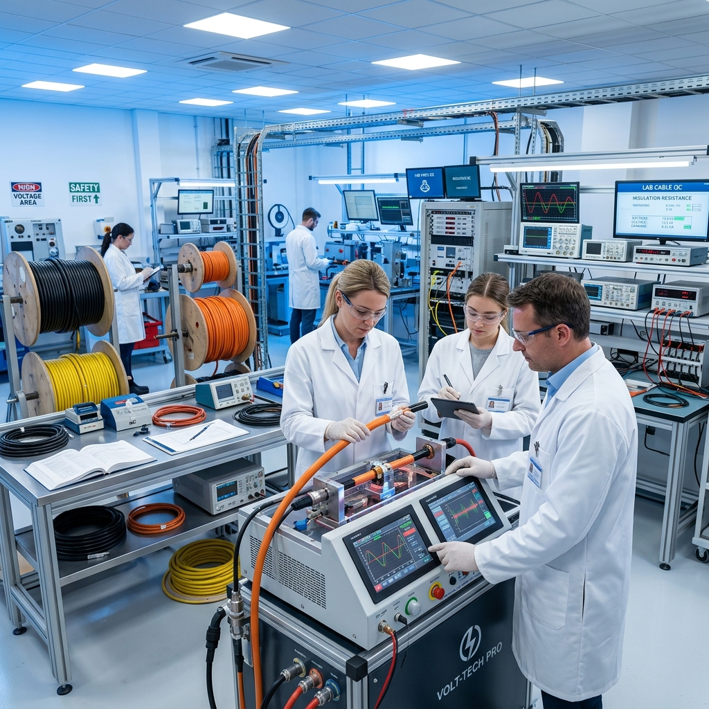 Capital Cables Quality Testing Lab